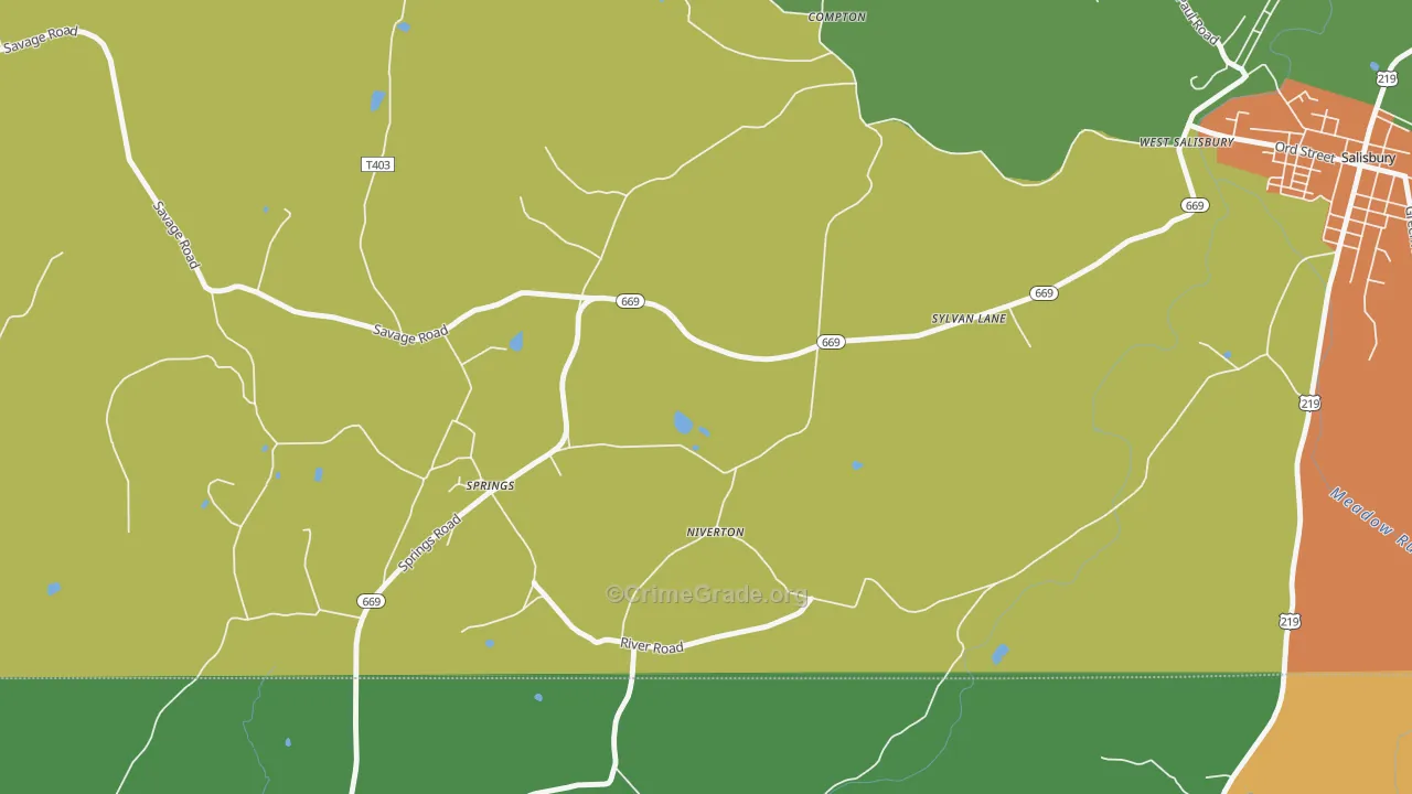 15562, PA Map of Theft Rates