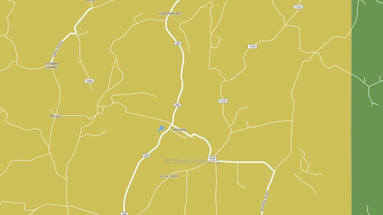 15712, PA Map of Theft Rates