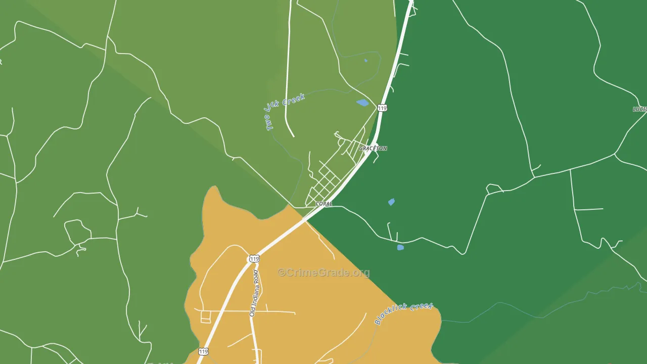 15731, PA Map of Theft Rates