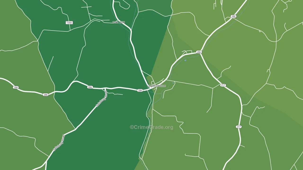 15752, PA Map of Theft Rates
