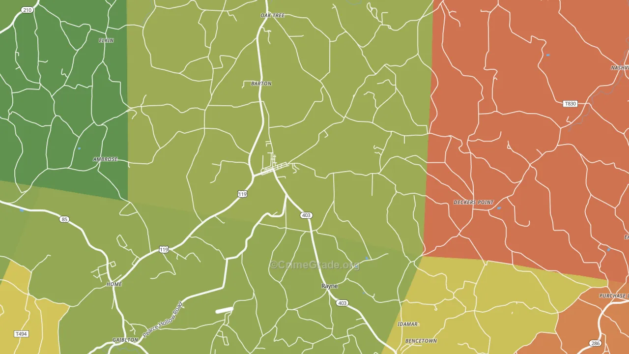 15759, PA Map of Theft Rates