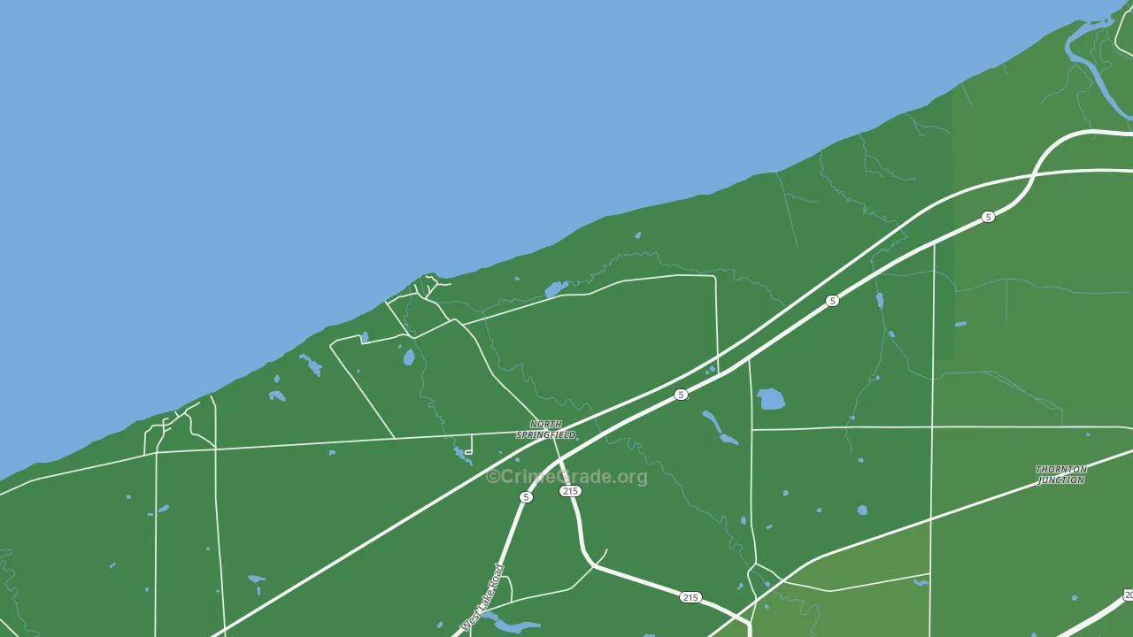 16430, PA Map of Theft Rates