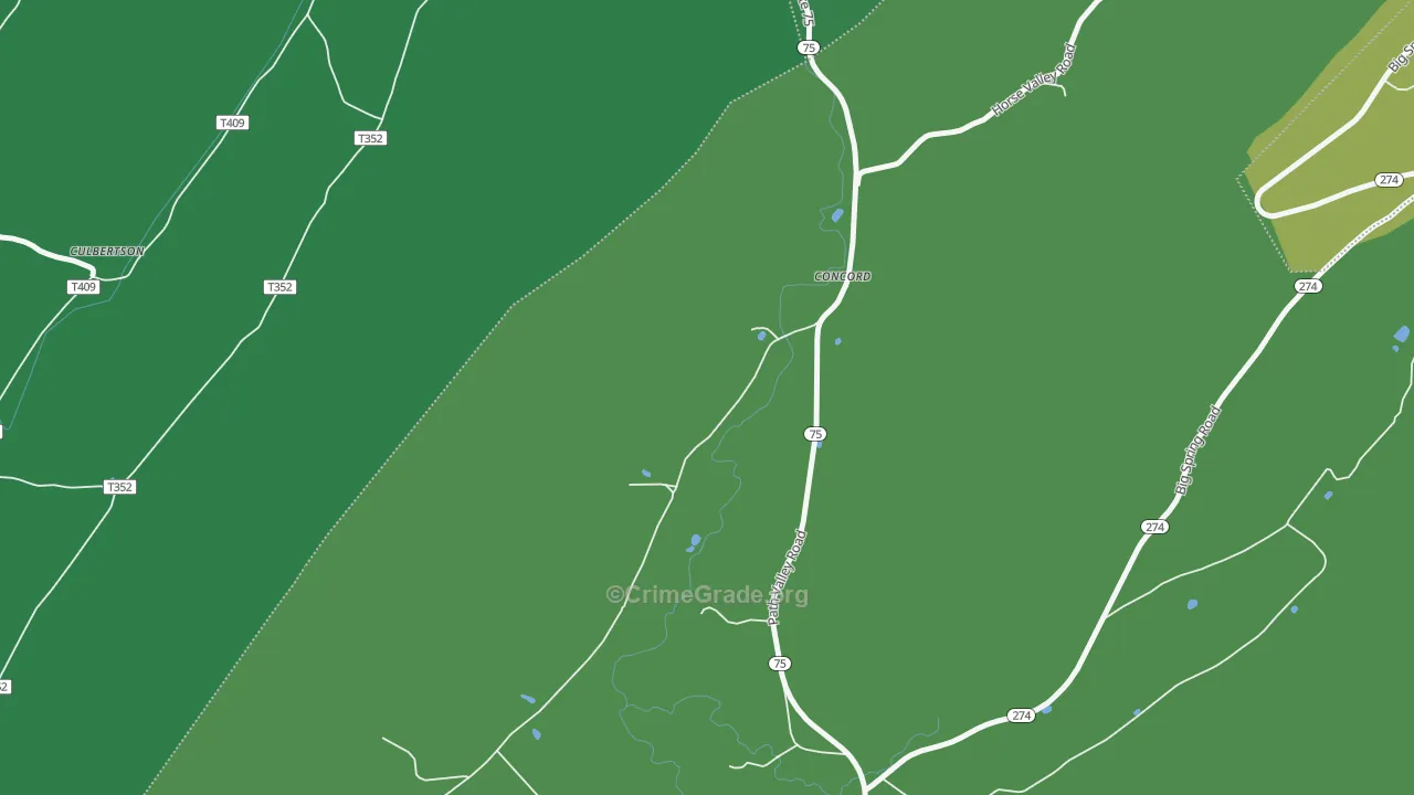17217, PA Map of Theft Rates