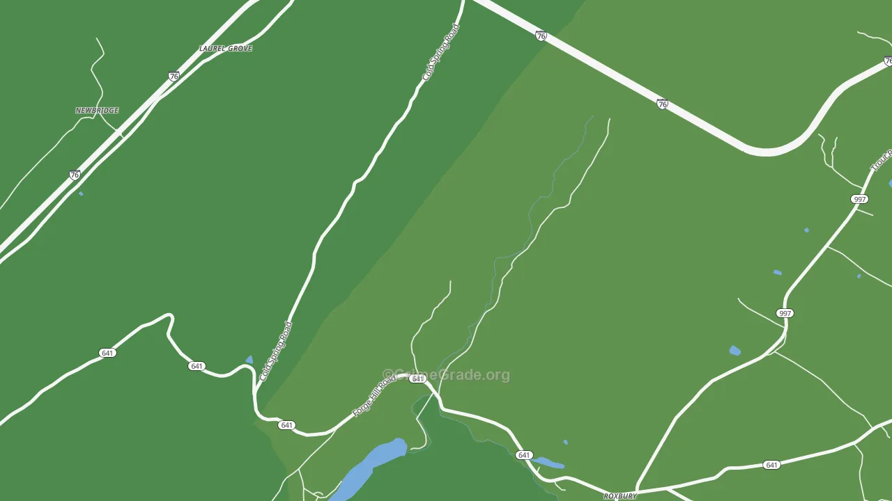 17251, PA Map of Theft Rates