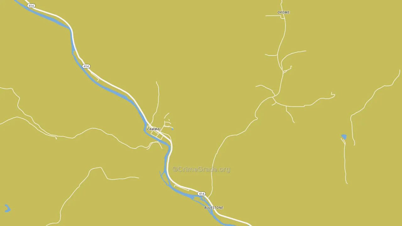 17723, PA Map of Theft Rates