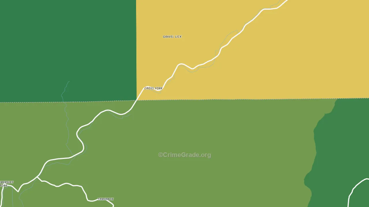 17729, PA Map of Theft Rates