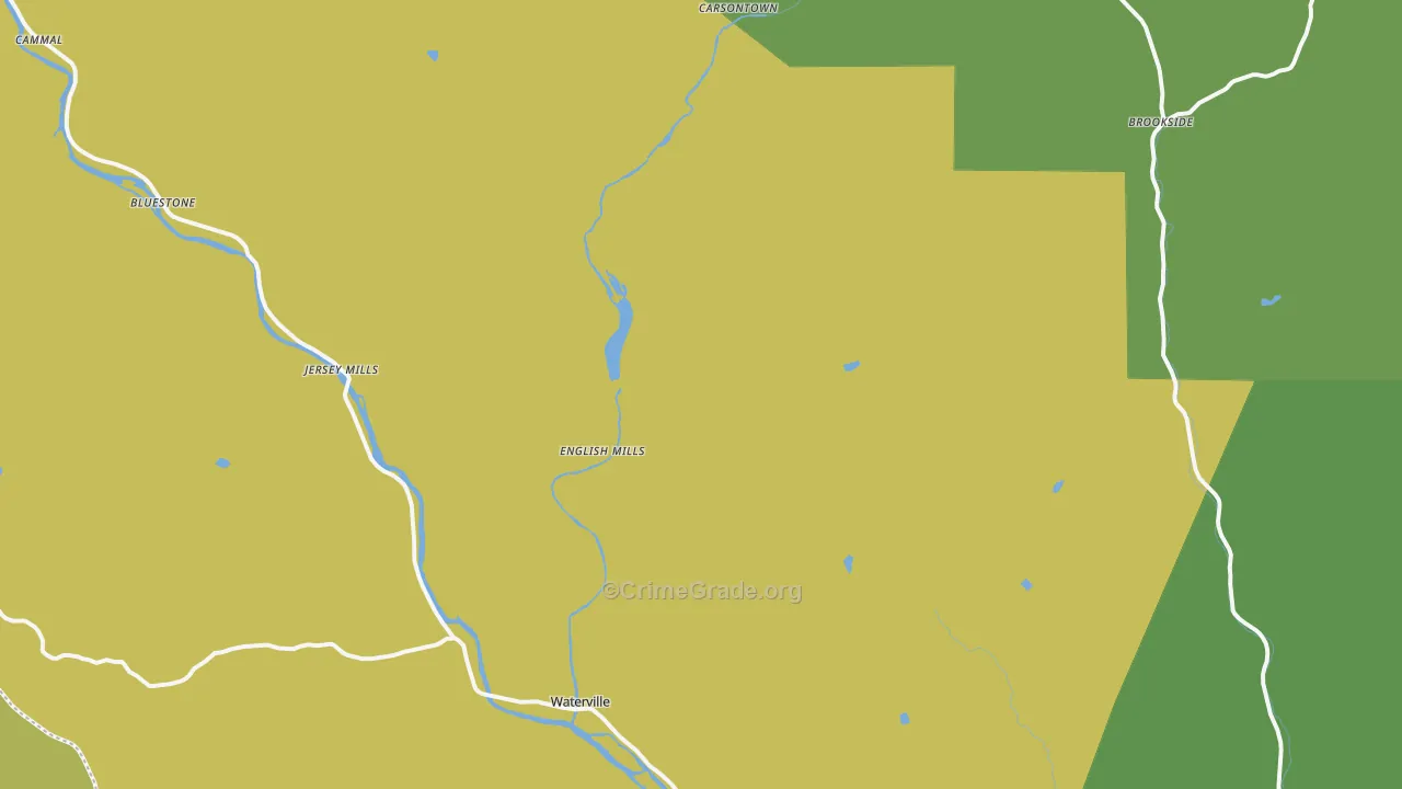 17776, PA Map of Theft Rates