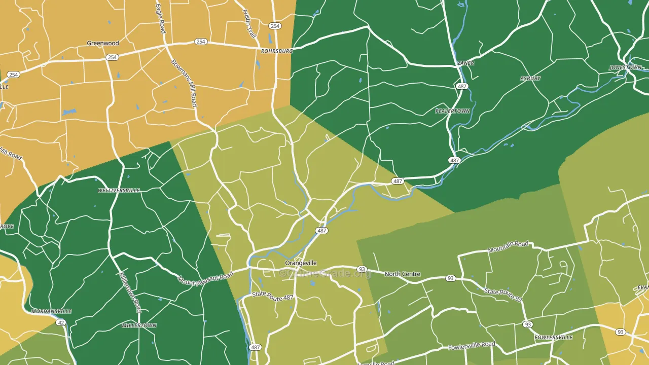 17859, PA Map of Theft Rates