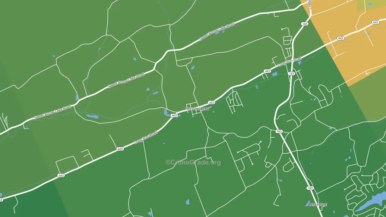 17933, PA Map of Theft Rates