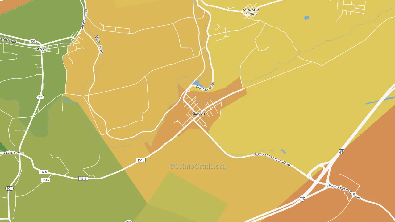 17936, PA Map of Theft Rates
