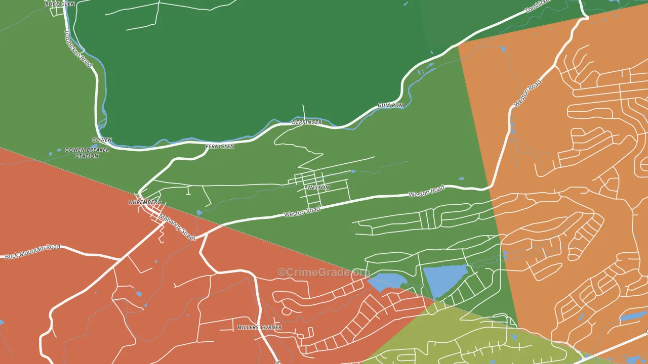 18256, PA Map of Theft Rates