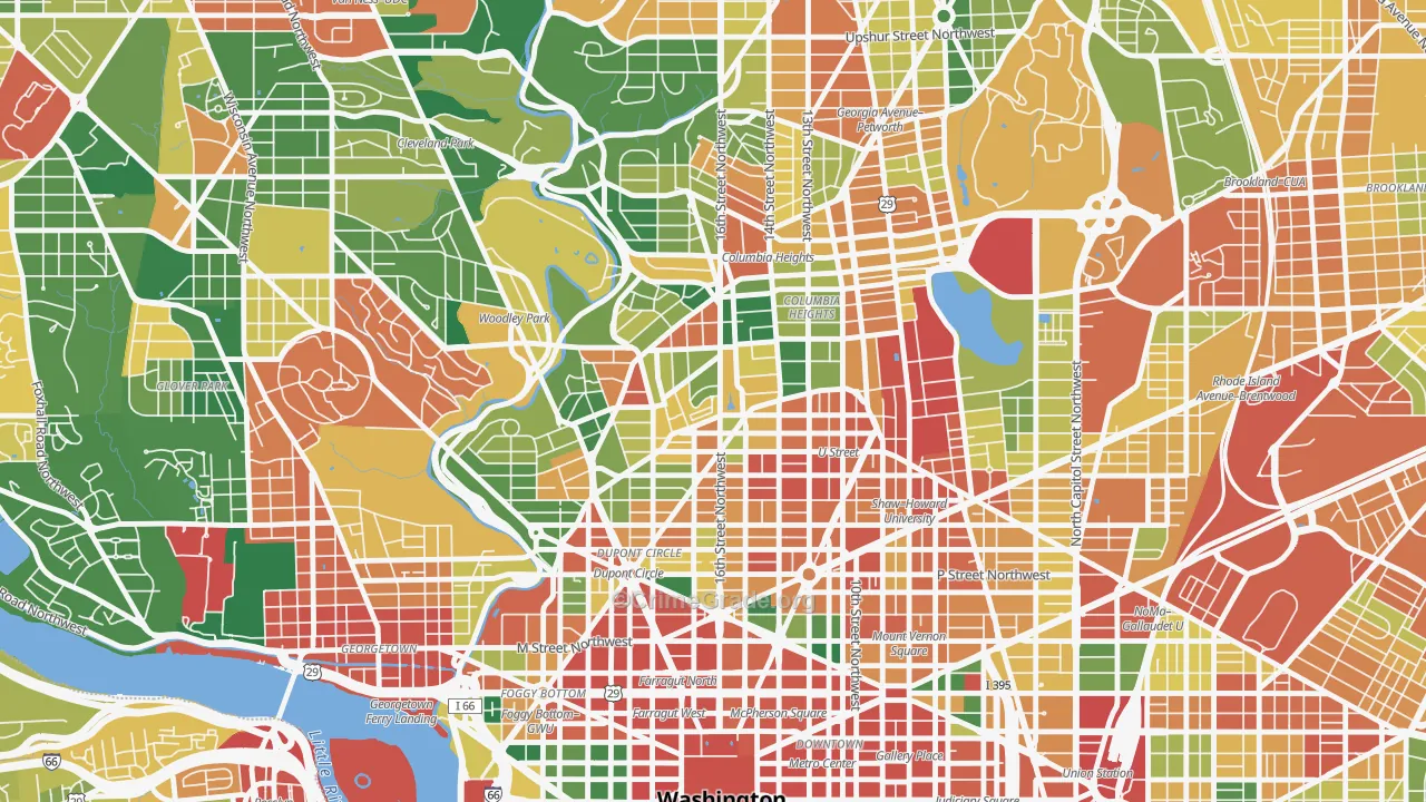 20009, DC Map of Theft Rates