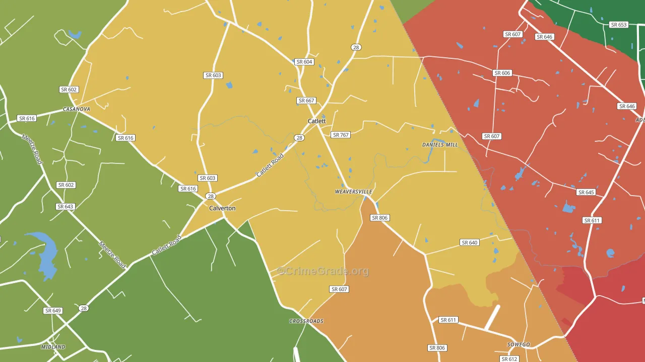 20119, VA Map of Theft Rates