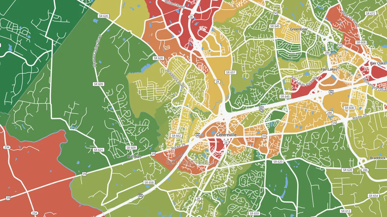 20120, VA Map of Theft Rates