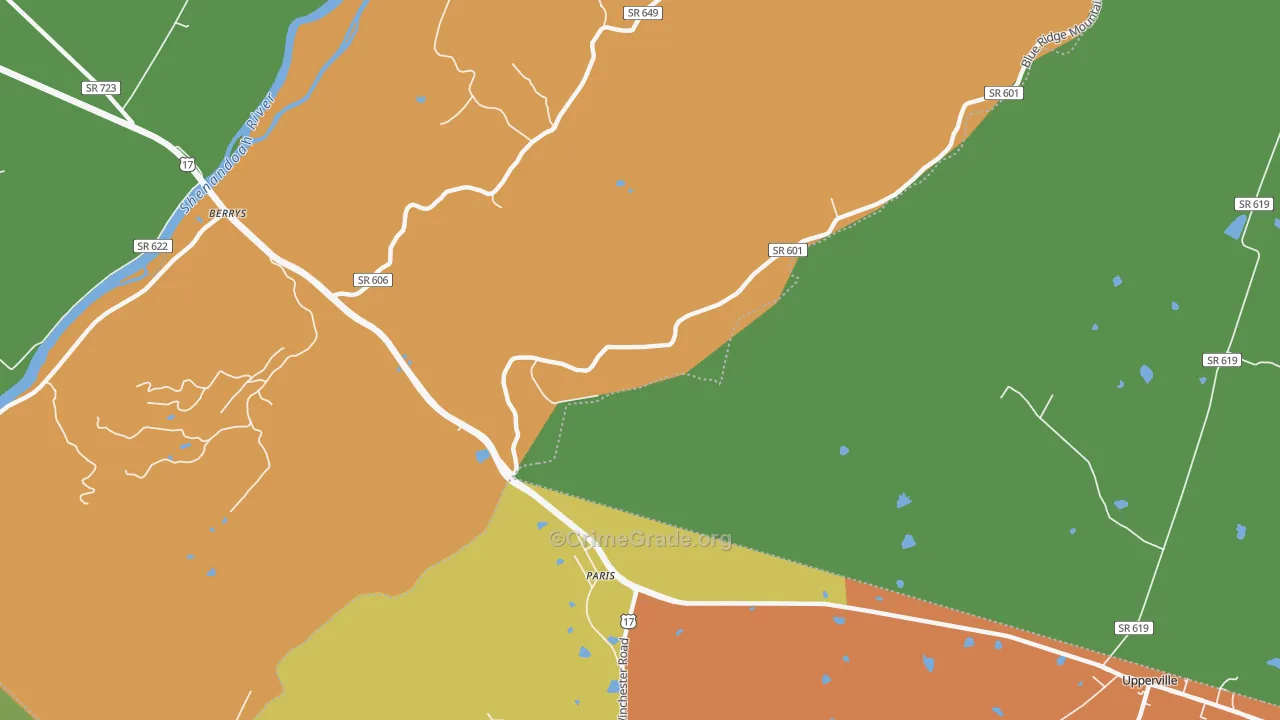 20130, VA Map of Theft Rates