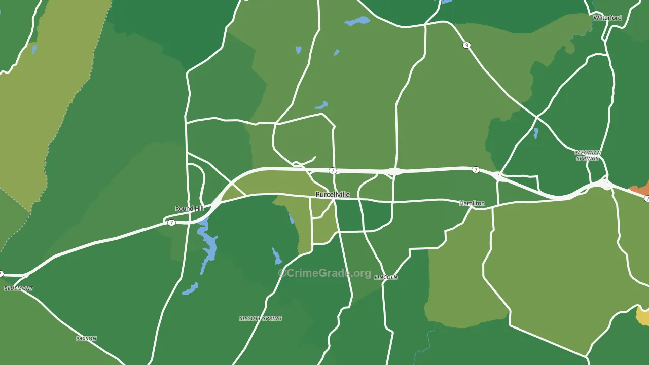 20132, VA Map of Theft Rates