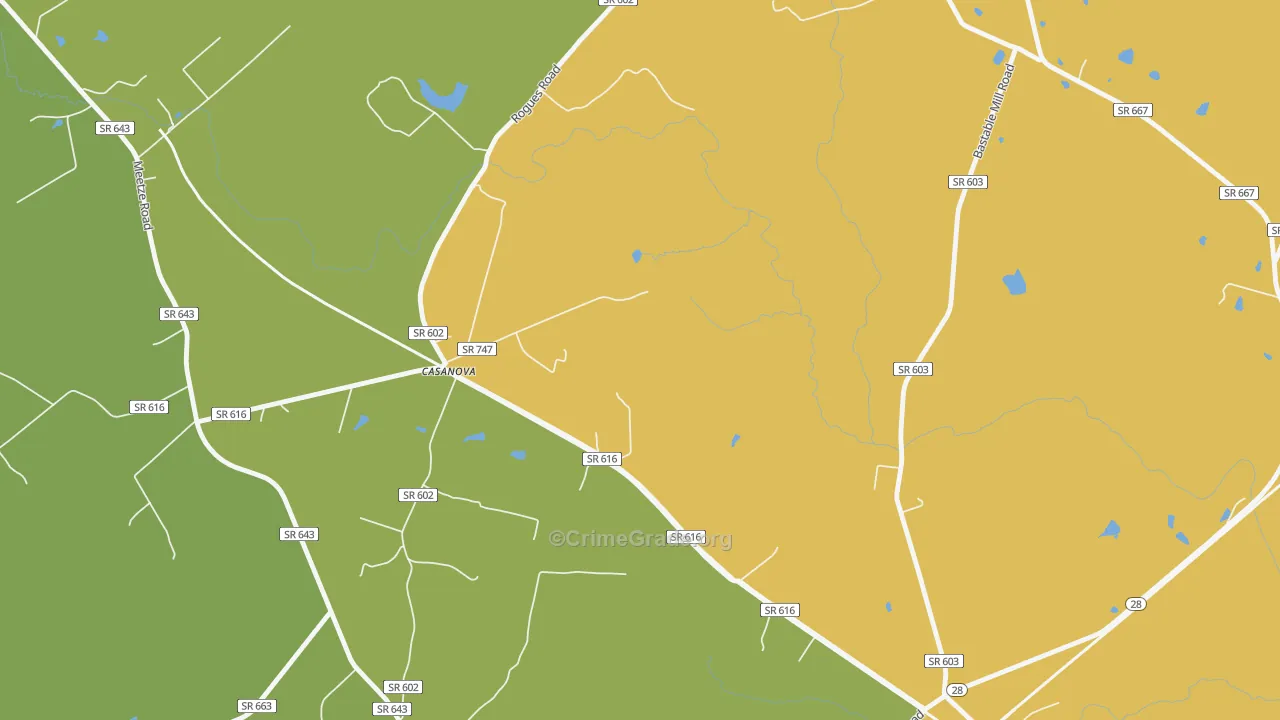 20139, VA Map of Theft Rates