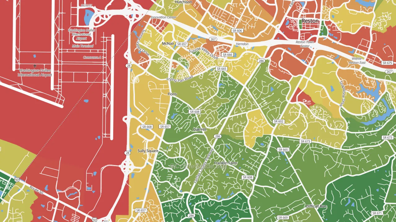 20171, VA Map of Theft Rates