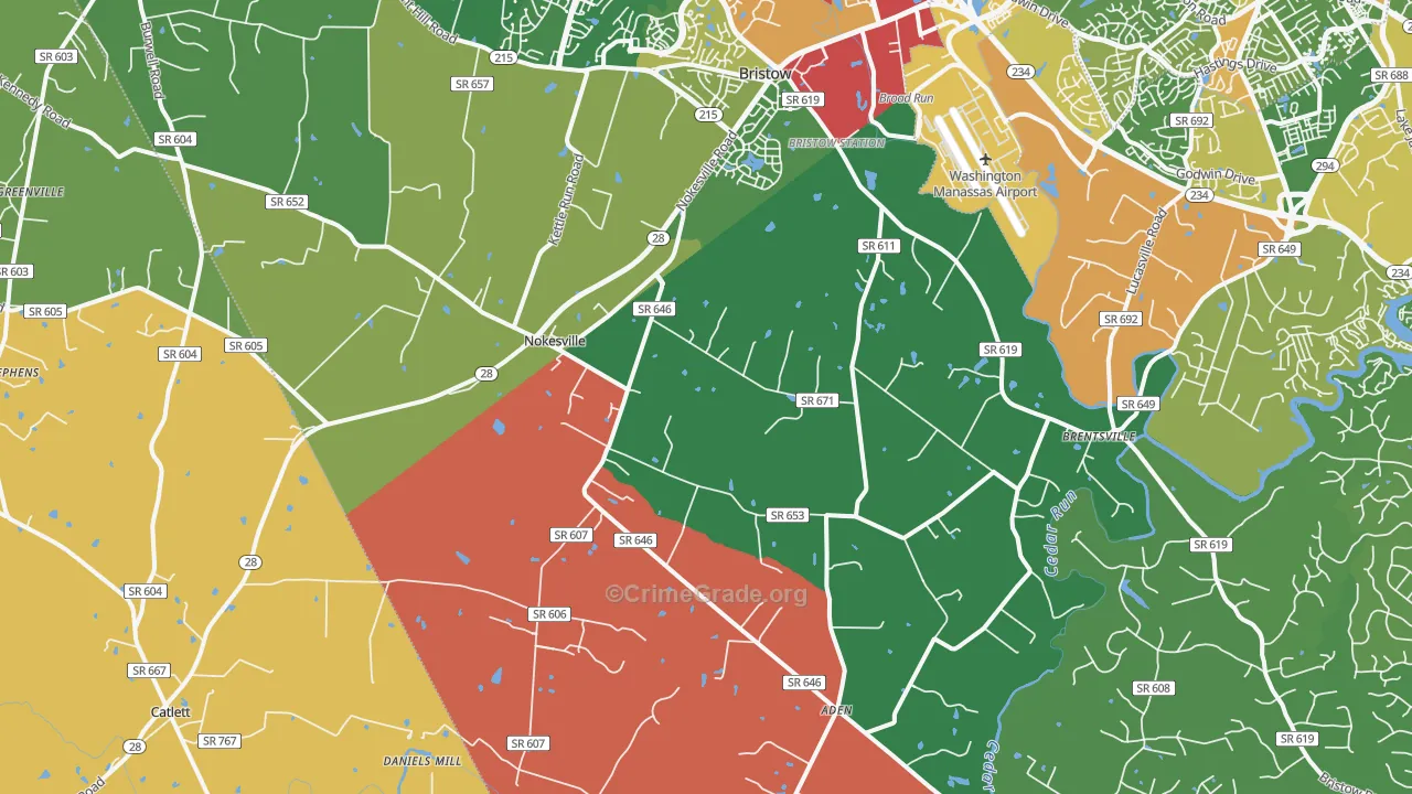 20181, VA Map of Theft Rates