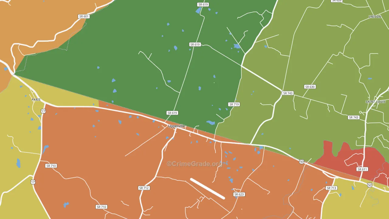 20184, VA Map of Theft Rates