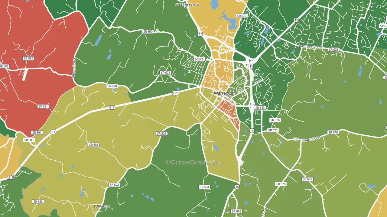 20186, VA Map of Theft Rates