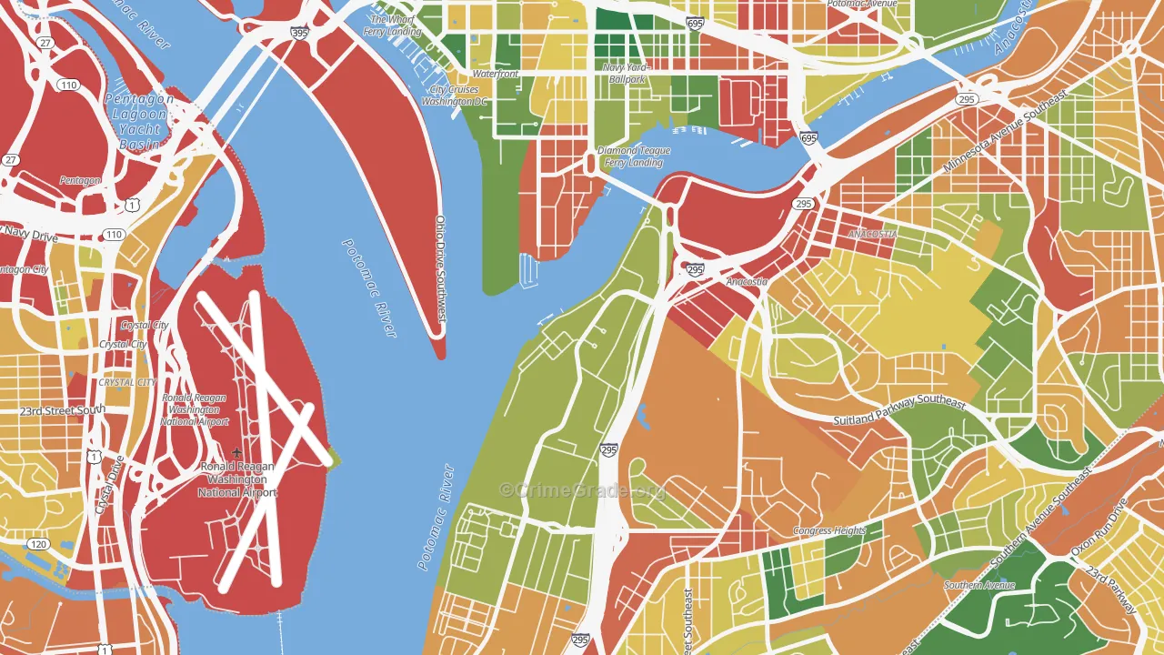 20373, DC Map of Theft Rates