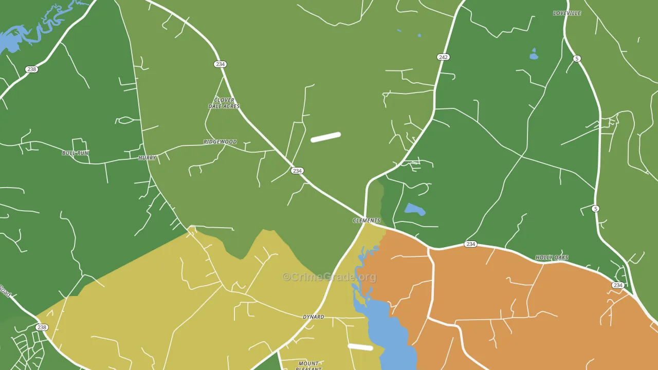 20624, MD Map of Theft Rates