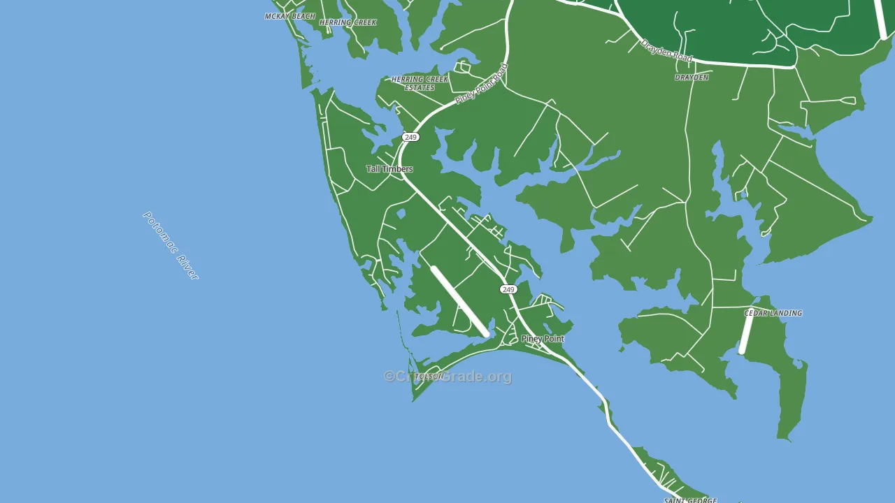 20690, MD Map of Theft Rates