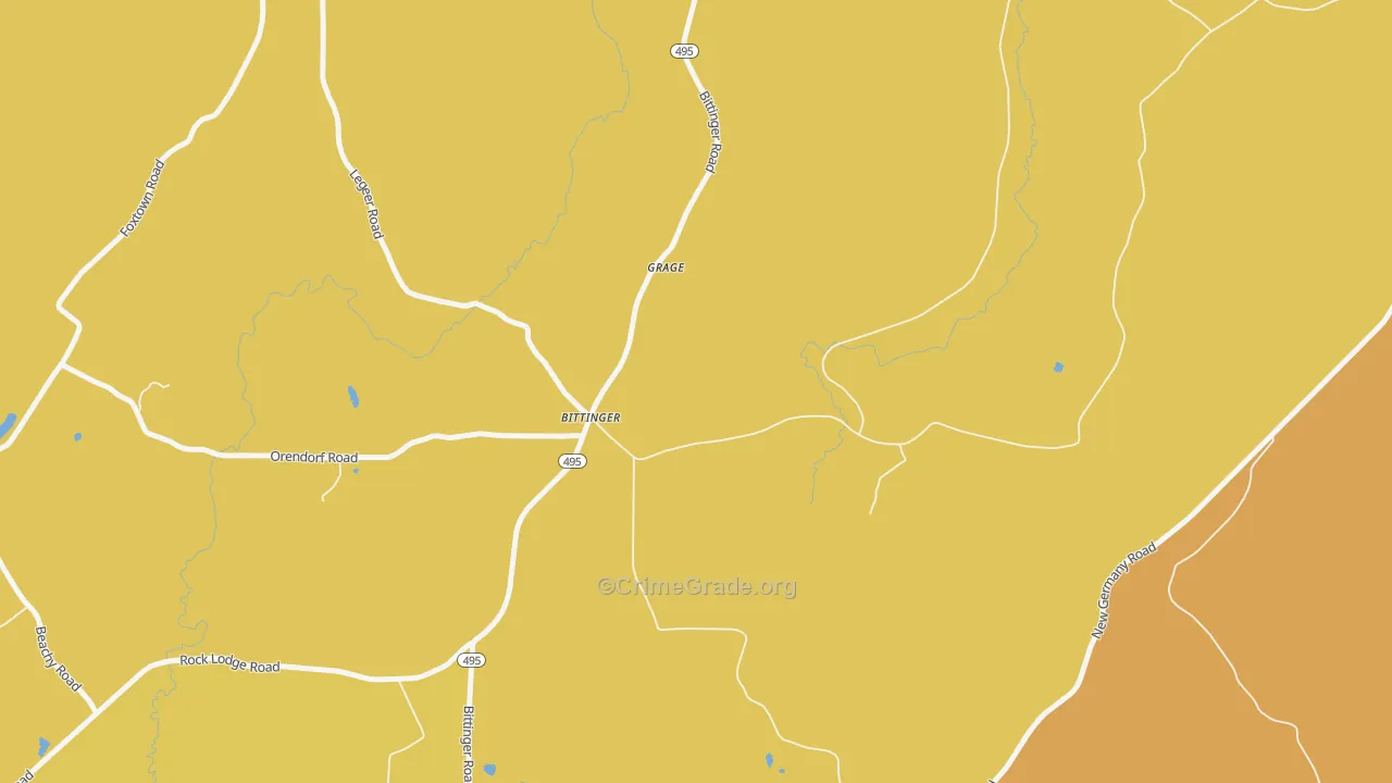 21522, MD Map of Theft Rates