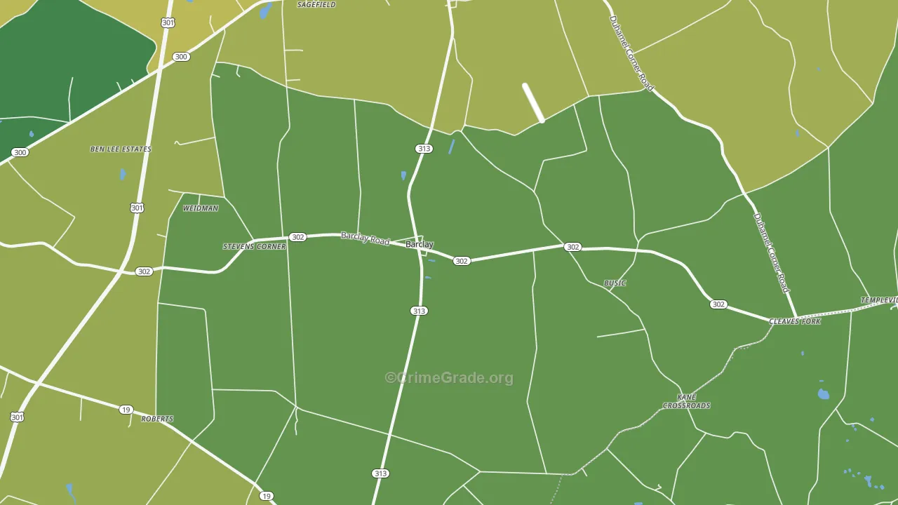 21607, MD Map of Theft Rates