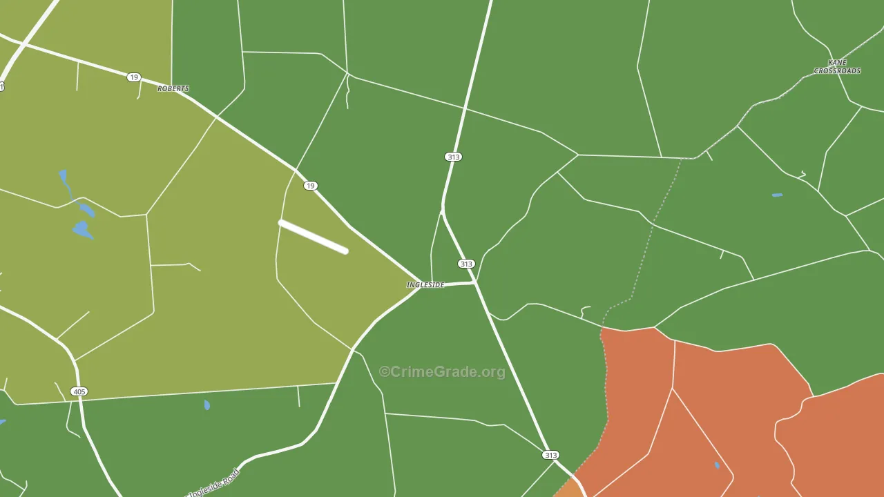 21644, MD Map of Theft Rates
