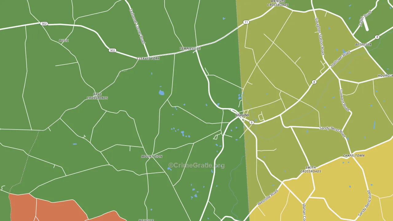 21649, MD Map of Theft Rates