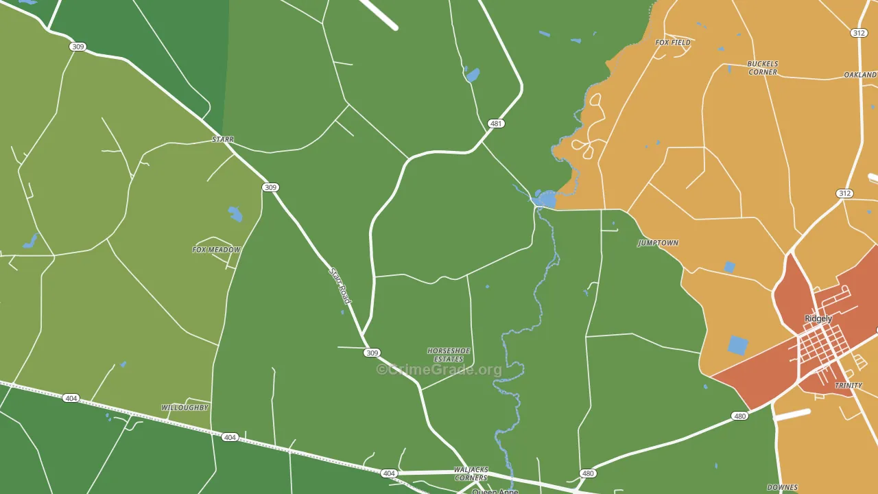 21657, MD Map of Theft Rates