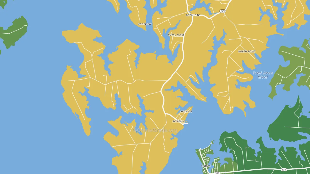 21662, MD Map of Theft Rates