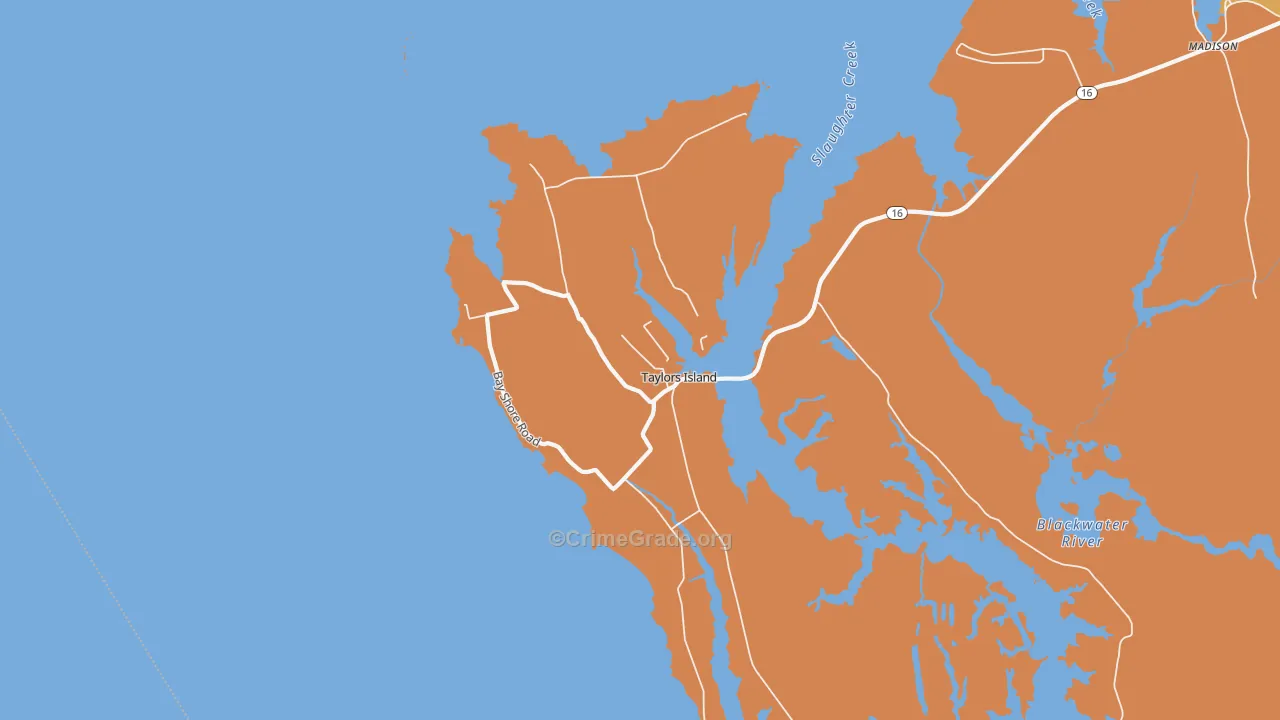 21669, MD Map of Theft Rates