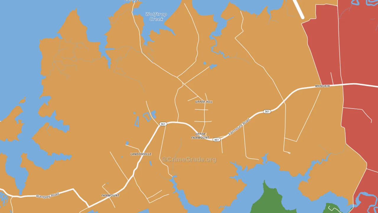21867, MD Map of Theft Rates