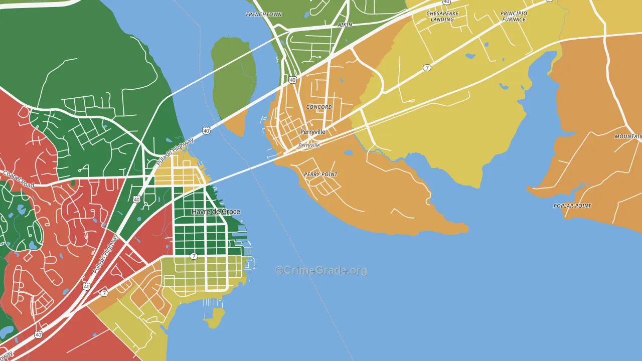 21902, MD Map of Theft Rates