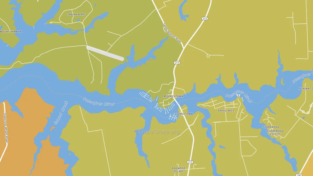 21930, MD Map of Theft Rates