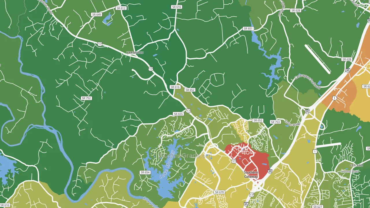 22406, VA Map of Theft Rates