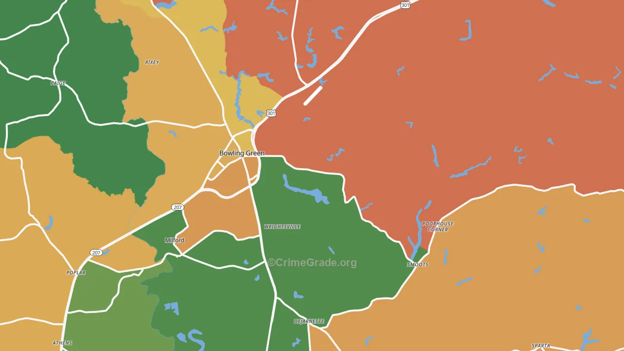 22427, VA Map of Theft Rates
