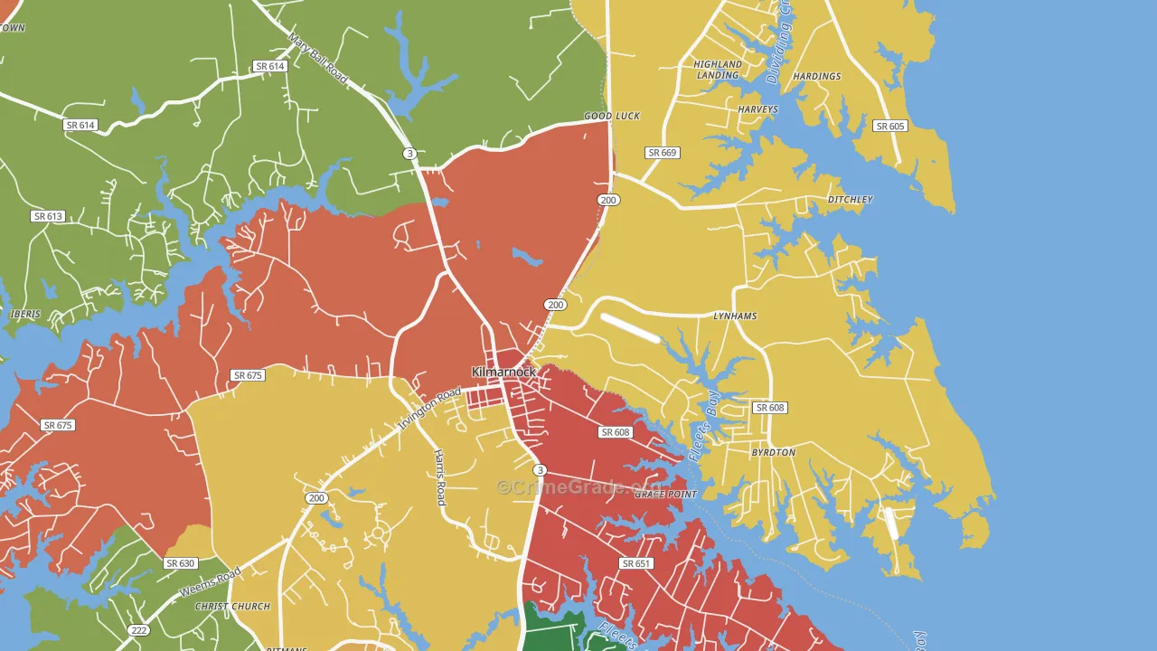 22482, VA Map of Theft Rates