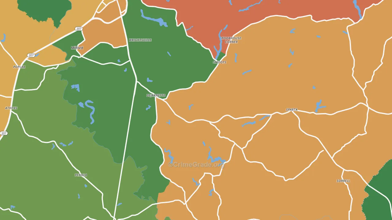 22514, VA Map of Theft Rates