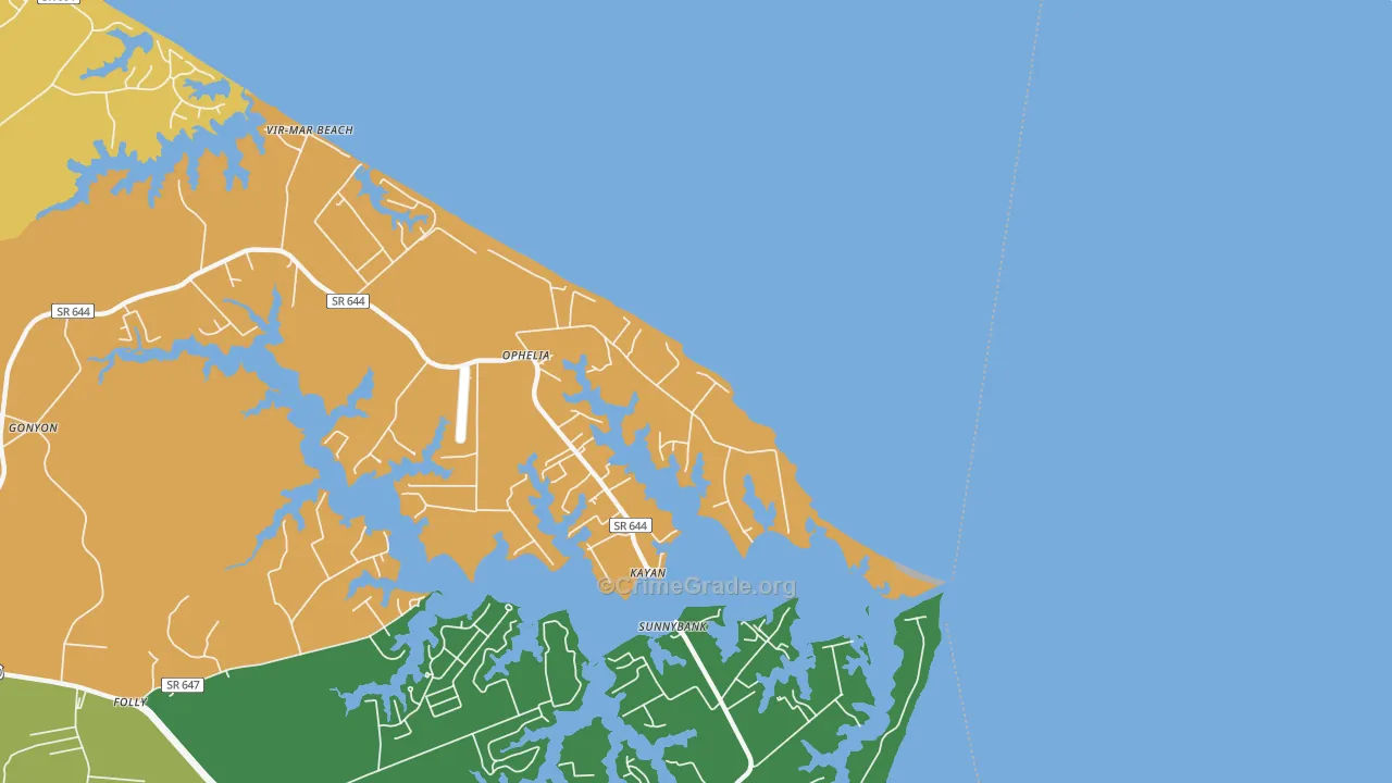 22530, VA Map of Theft Rates