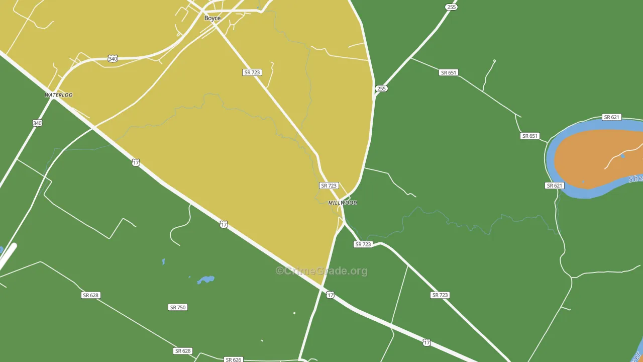 22646, VA Map of Theft Rates