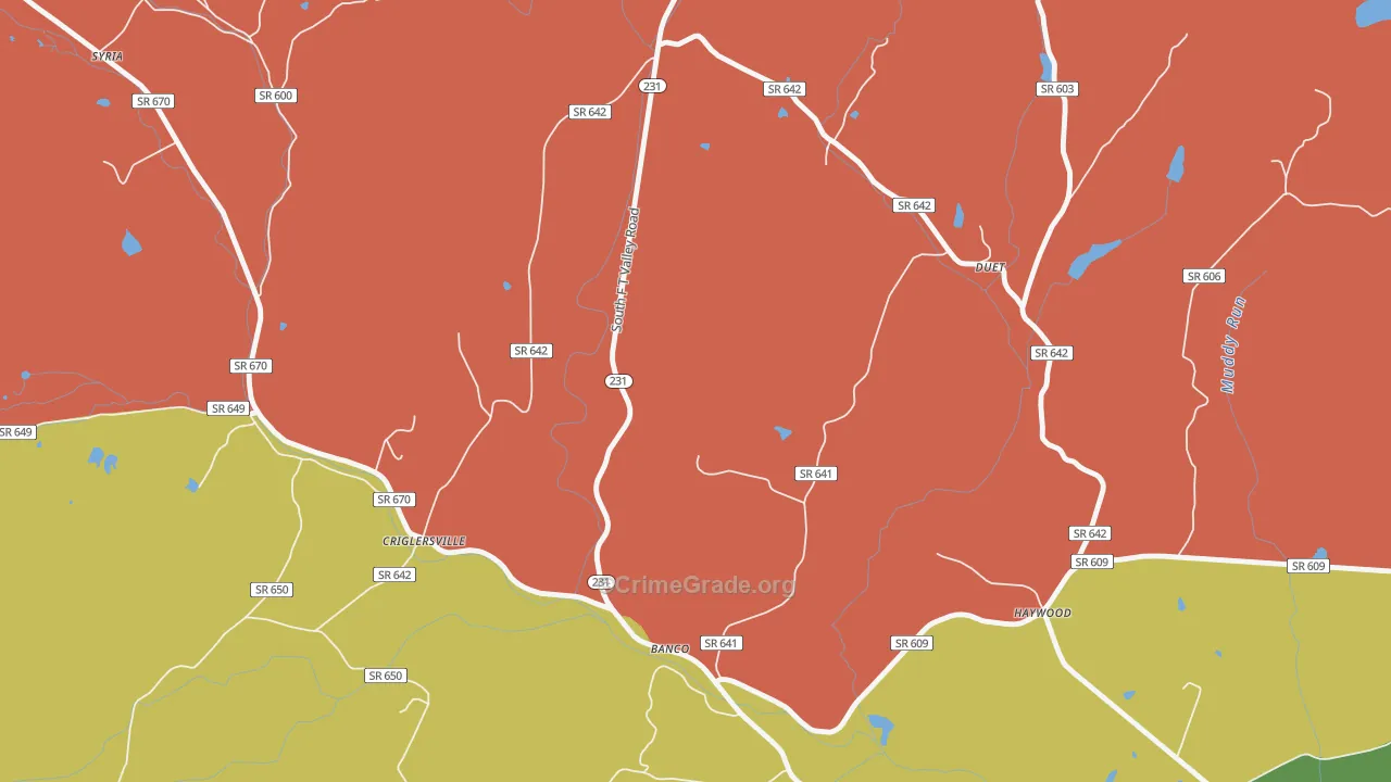 22711, VA Map of Theft Rates