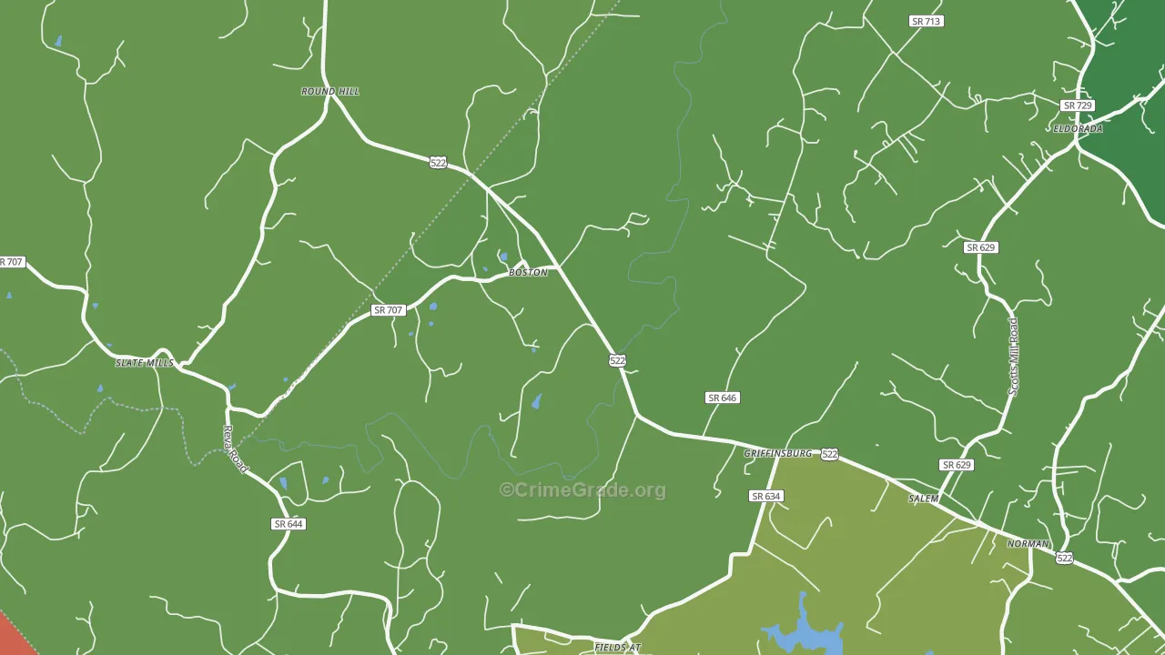 22713, VA Map of Theft Rates