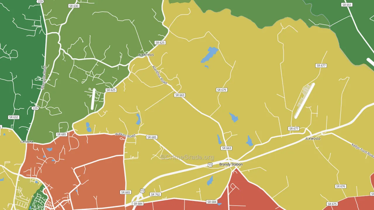 22714, VA Map of Theft Rates