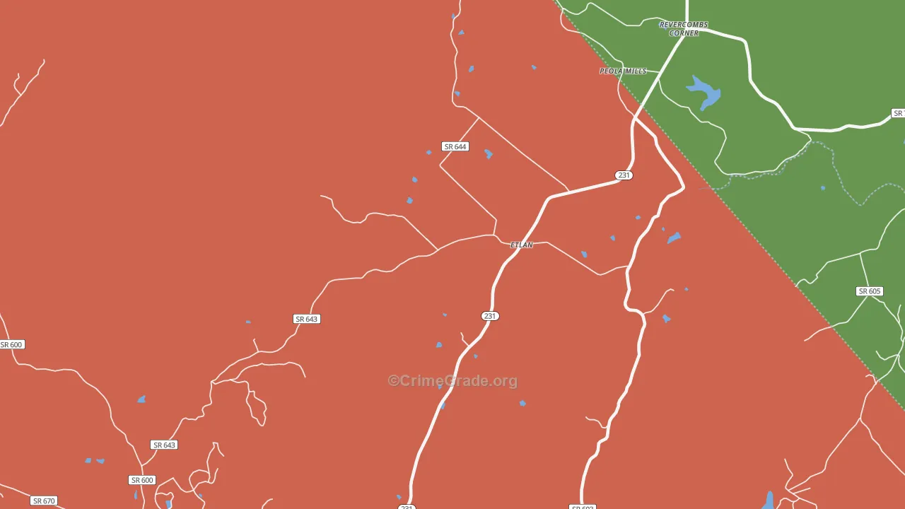 22719, VA Map of Theft Rates