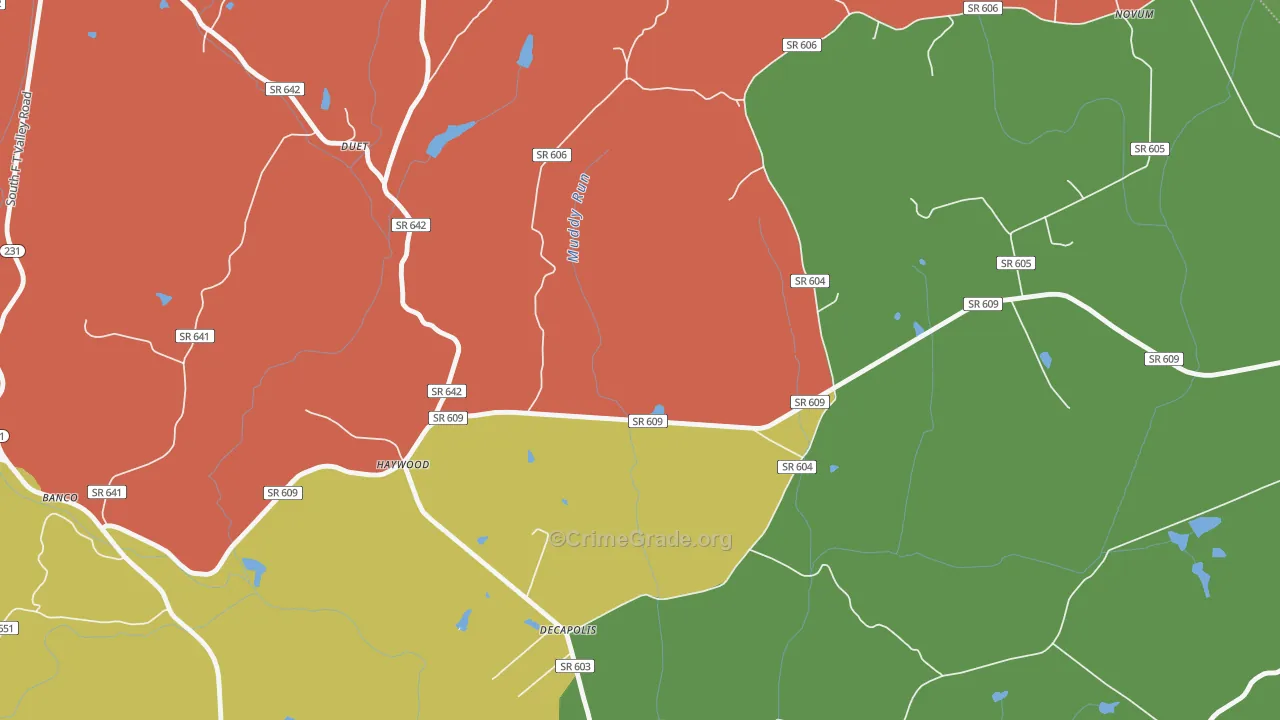 22722, VA Map of Theft Rates