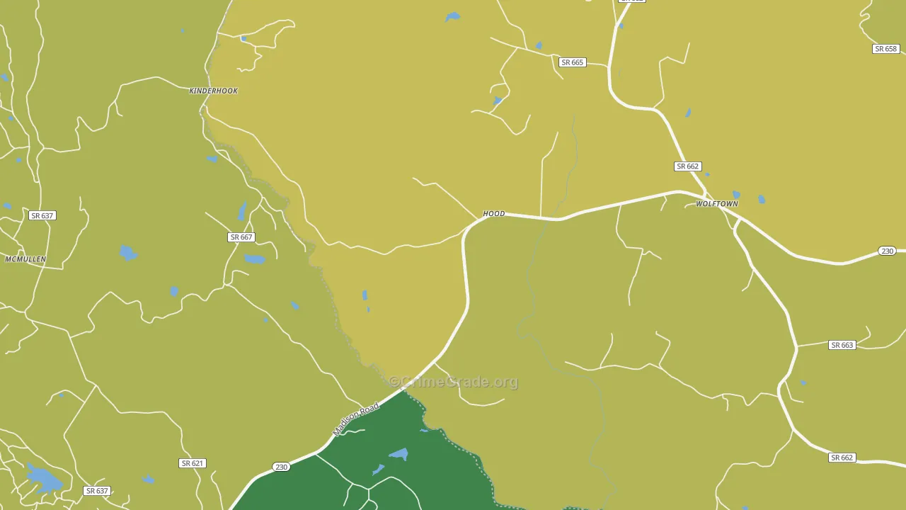 22723, VA Map of Theft Rates